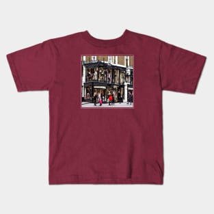 Luxury Shopping London Kids T-Shirt